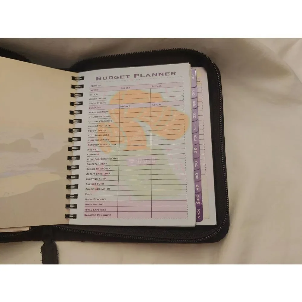 Day-Timer Navigator Fabric Binder Organizer